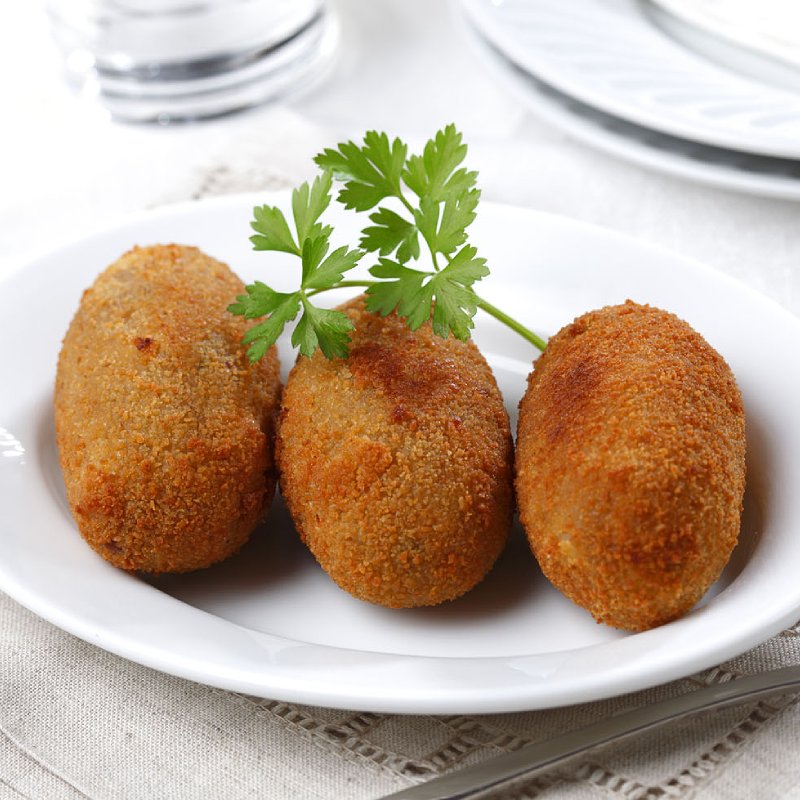 Plato de croquetas